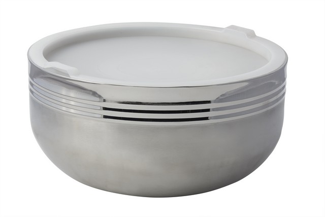 Picture of Bon Chef 9320 13.87 in. dia. Cold Wave Bowl & Stacking Cover, 10 quart - 2 oz