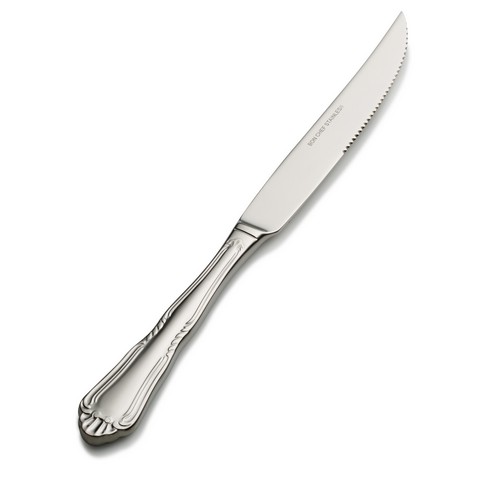 Picture of Bon Chef S1515 9.98 in. Sorento Euro Solid Handle Steak Knife&#44; Pack of 12
