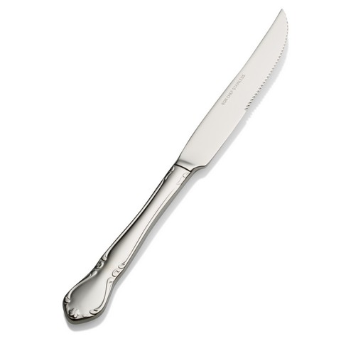 Picture of Bon Chef S1815 9.48 in. Queen Anne Euro Solid Handle Steak Knife&#44; Pack of 12