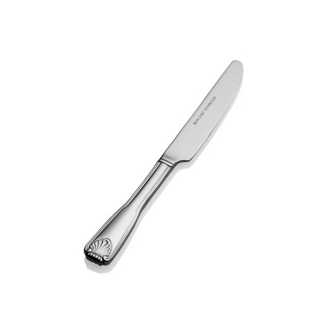 Picture of Bon Chef S2017 6.90 in. Shell Euro Solid Handle Butter Knife&#44; Pack of 12