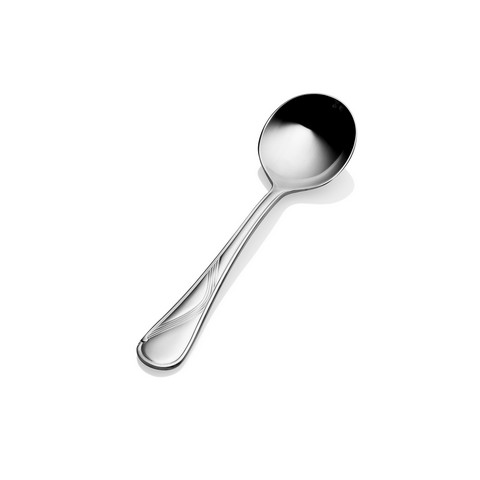 Picture of Bon Chef S2201 Wave Bouillon Spoon&#44; Pack of 12