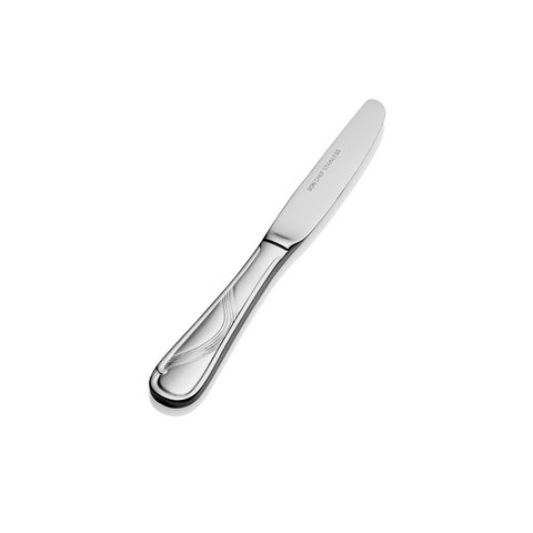 Picture of Bon Chef S2217 6.90 in. Wave Euro Solid Handle Butter Knife&#44; Pack of 12