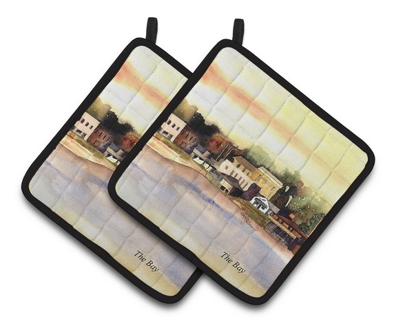 Picture of Carolines Treasures 8121RPTHD The Pass Pair of Pot Holders, 7.5 x 3 x 7.5 in.