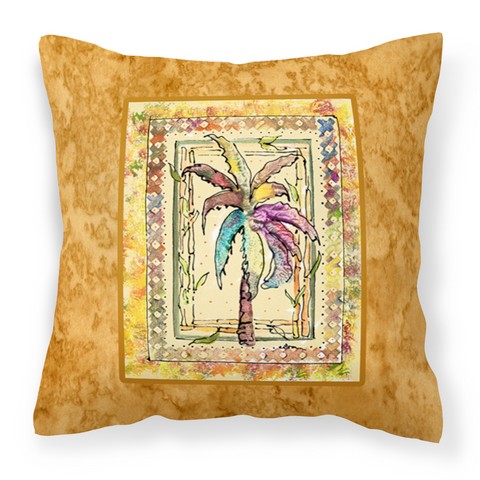 Palm Tree Fabric Decorative Pillow