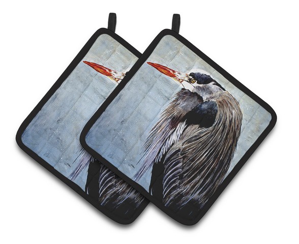 Picture of Carolines Treasures 8652PTHD Rooster Pair of Pot Holders, 7.5 x 3 x 7.5 in.