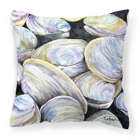 Clam Quahog Fabric Decorative Pillow