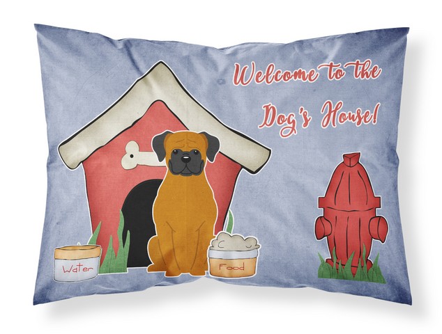 Dog House Collection Fawn Boxer Fabric Standard Pillowcase