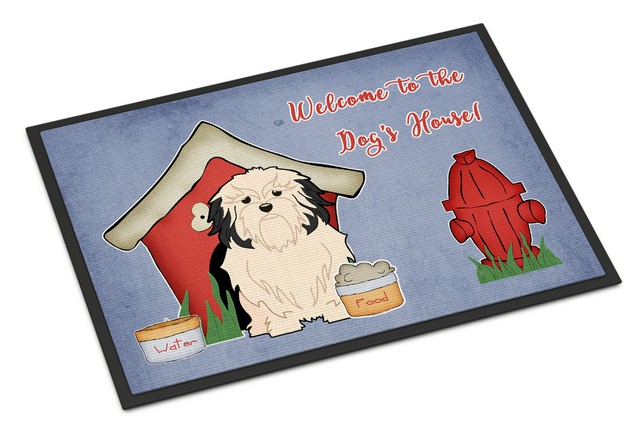 Dog House Collection Lowchen Indoor or Outdoor Mat
