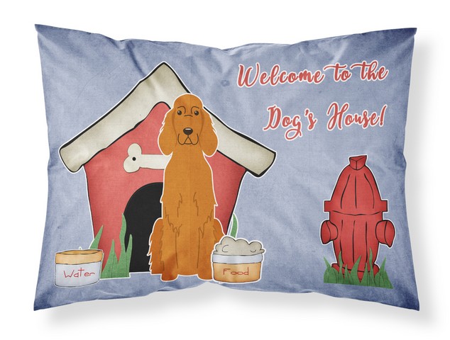 Dog House Collection Irish Setter Fabric Standard Pillowcase