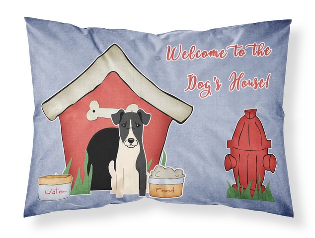 Dog House Collection Smooth Fox Terrier Fabric Standard Pillowcase