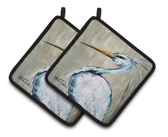 Blue Heron Smittys Brother Pair of Pot Holders