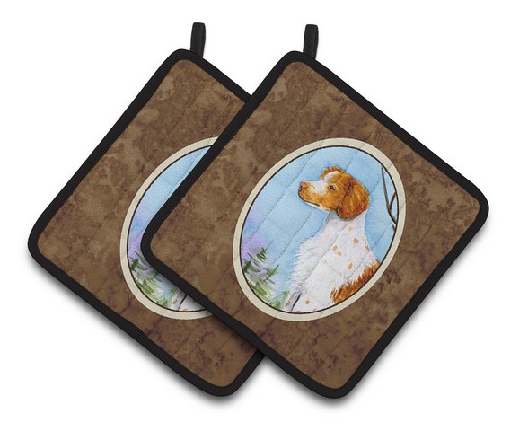 Picture of Carolines Treasures SS8663PTHD Setter Pair of Pot Holders, 7.5 x 3 x 7.5 in.