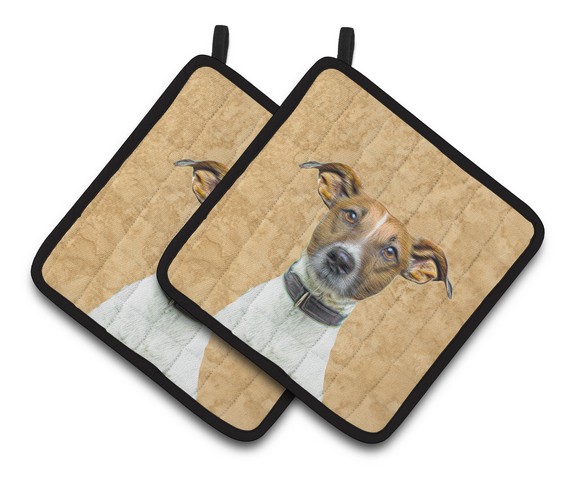 Yorkie & Yorkshire Terrier Pair of Pot Holders