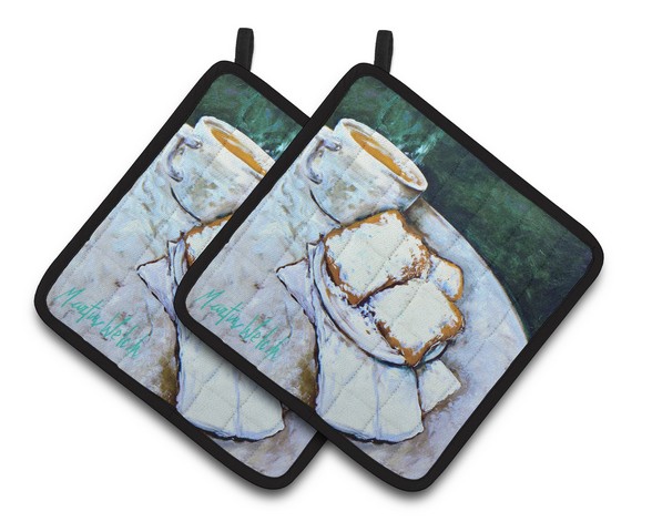 Beingets Breakfast Delight Pair of Pot Holders