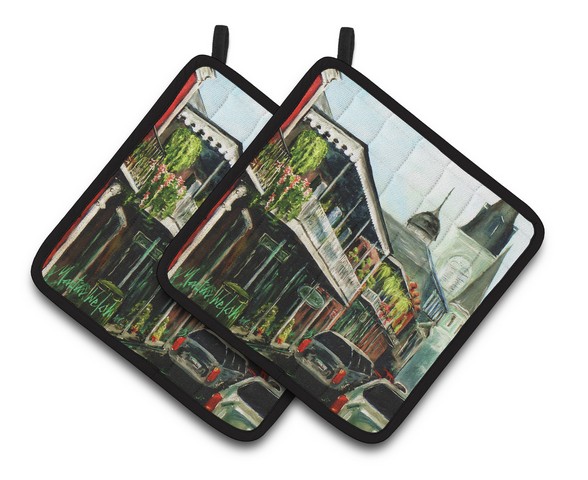 St Louis Cathedral Pair of Pot Holders