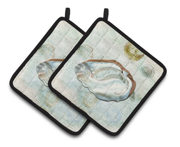 Picture of Carolines Treasures SB3031PTHD Shells Pair of Pot Holders, 7.5 x 3 x 7.5 in.