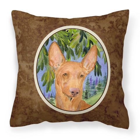 Pharoh Hound Fabric Decorative Pillow - 14 x 3 x 14 in.