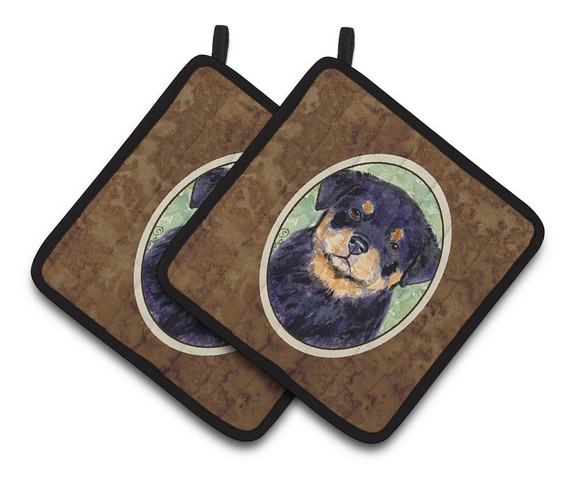 Rottweiler Pair of Pot Holders