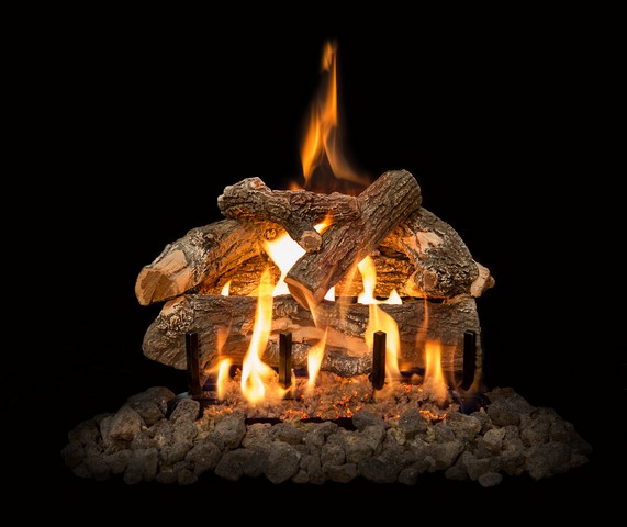 Picture of Grand Canyon Gas Logs AWOST18LOGS Arizona Weathered Oak See-Through Logs&#44; 18 in.