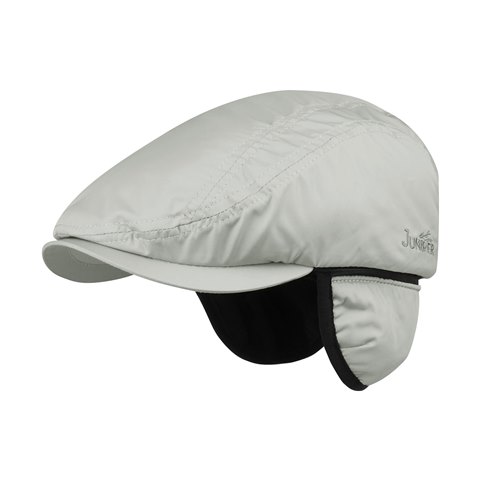 J3608 Ivy Cap With Folded Ear Flap, Grey - Small & Medium