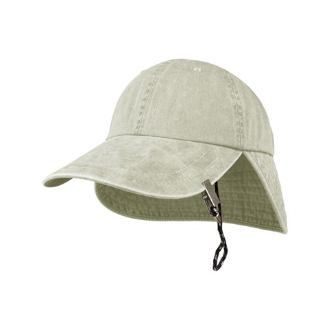 Picture of Juniper J6934 Cotton Twill Cap With Flap, Putty