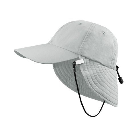 Picture of Juniper J7221 Outdoor Taslon UV Cap With String & Clip, Grey