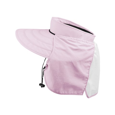 J7230 Taslon Womens UV Roll-Up Visor, Pink