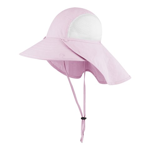 J7237 Womens Taslon UV Large Bill Cap, Pink