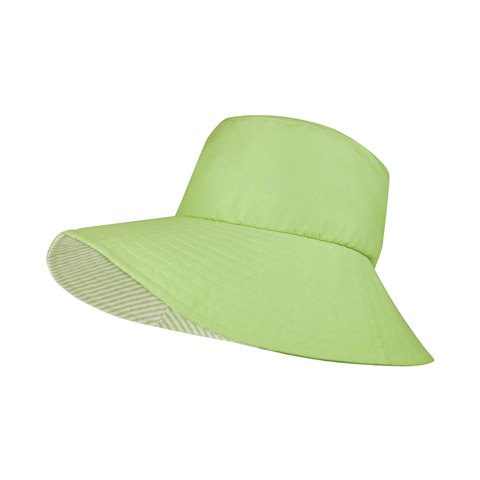 J7246 Outdoor Ladies Sun Bucket Hat, Apple Green - Medium & Large