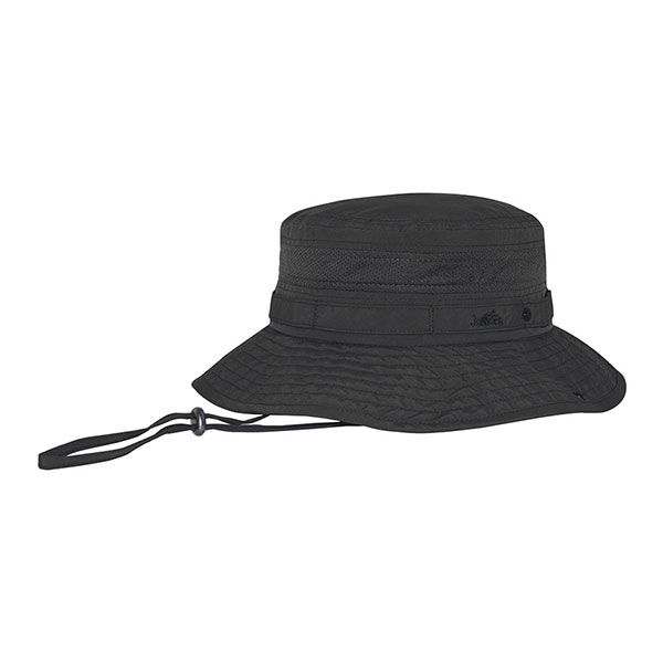 J7263 Taslon UV Jungle Boonie Hat, Charcoal - Extra Large