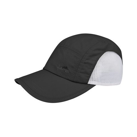 J7254 Taslon UV Performance Cap, Black