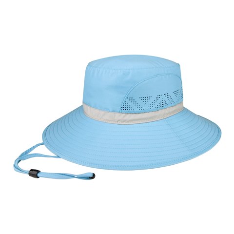 J7261 Microfiber UV Sun Hat Blue