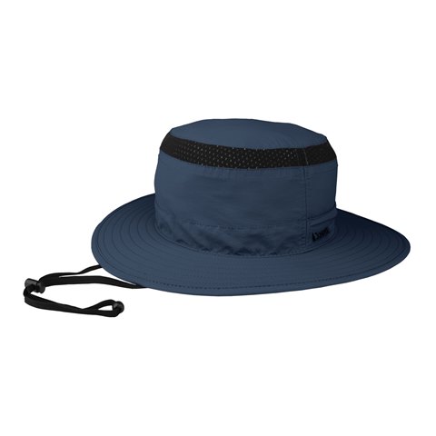 J7262 Taslon UV Boonie Hat, Navy - Medium