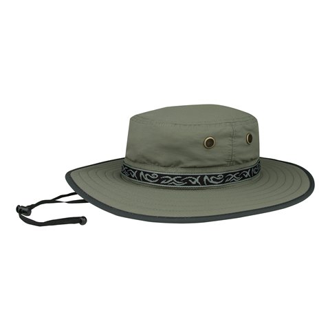 Picture of Juniper J7265 Taslon UV El Dorado Sun Hat&#44; Olive - Medium