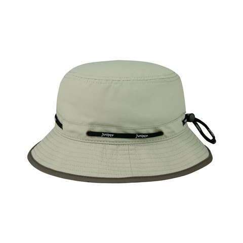 J7267 Taslon UV Lookout Bucket Hat - Khaki - Large
