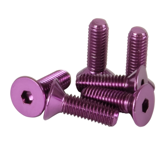 Picture of NRG Innovations SWS-100PP Steering Wheel to Hub Adapter Screw Kit - Purple