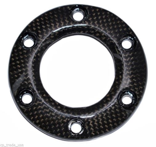 STR-001CF Carbon Fiber Steering Wheel Horn Button Ring