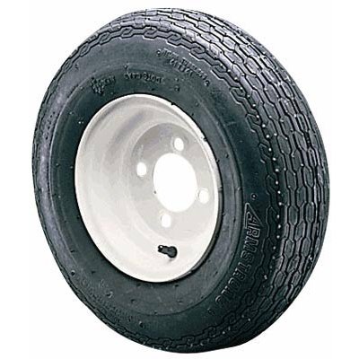 Picture of Northern Tool and Equipment 12122 5-Hole High Speed Standard Rim Design Trailer Tire Assembly - ST205 & 75D14