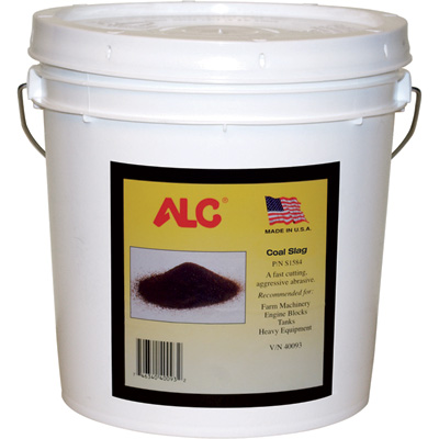 S1584 Coal Slag Blasting Abrasive - 25 lbs