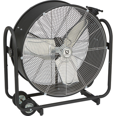 49895 Tilting Direct Drive Drum Fan - 24 in. 8000 CFM 0.125 HP