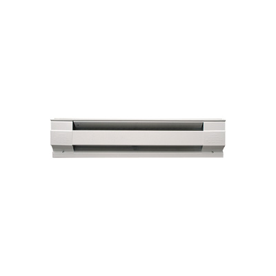Cadet 2F500W 1710 BTU Convection Electric 500W or 375W Baseboard Heater - 09950