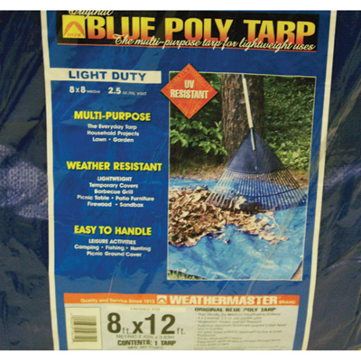 Picture of Dize 117677 Blue Poly Tarp - 8 x 12 ft.&#44; Model No. PT0812