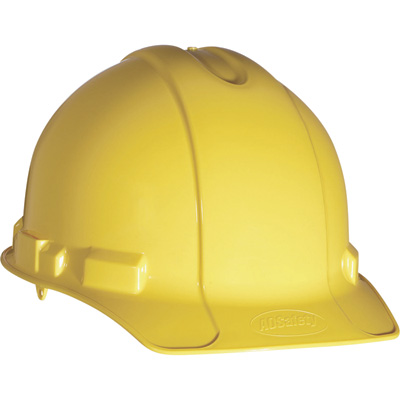 Picture of 3M 174620 Hard Hat with Ratchet Adjustment - Yellow&#44; Model No. 91298-80025