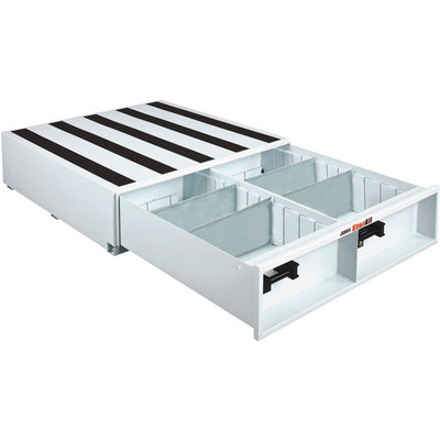 7663980 StorAll Steel Sliding Drawer Truck Box - 1-Drawer, Horizontal - White - 48 x 36 x 9 in. - Model No. 663980