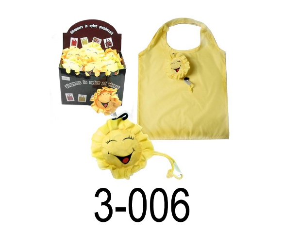 Picture of SGE 3-006 Smiley Face Shopping Bag