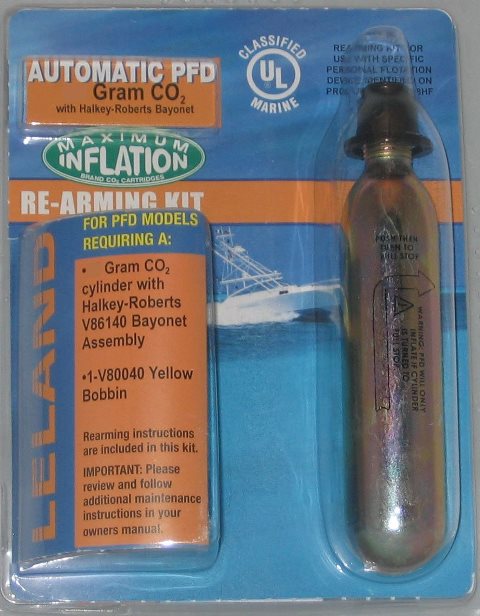 24 g CO2 Automatic Inflatable PFD Rearming Kit