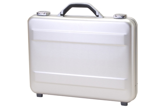 AC-66 S Slimline Molded Aluminun Attache Case, Silver