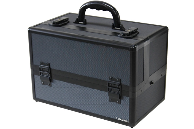 TC-07 BD Mini Pro Cosmetic Case, Black Dot