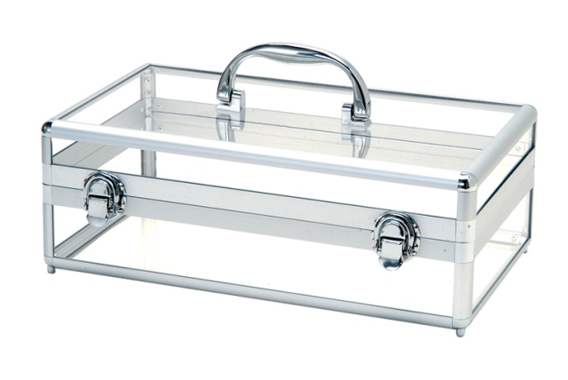 Picture of TZ Case JB-39 CLR Acrylic Beauty & Spa Case, Clear - 4.5 x 7.5 x 13 in.