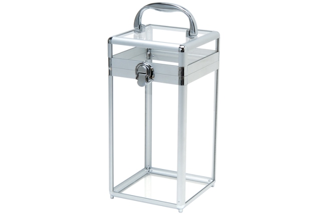 Picture of TZ Case JB-43 CLR Acrylic Beauty & Spa Case, Clear - 11.25 x 5.75 x 5.75 in.